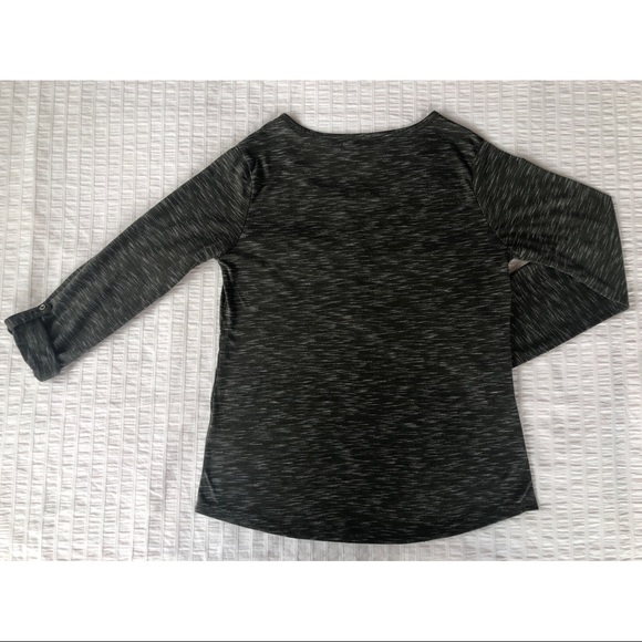 Suzy Shier Long Sleeve Forest Green Shirt - Picture 2 of 10